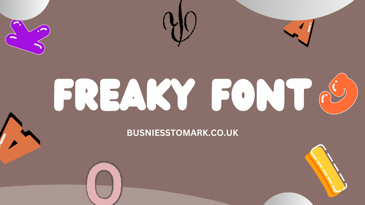 Freaky font