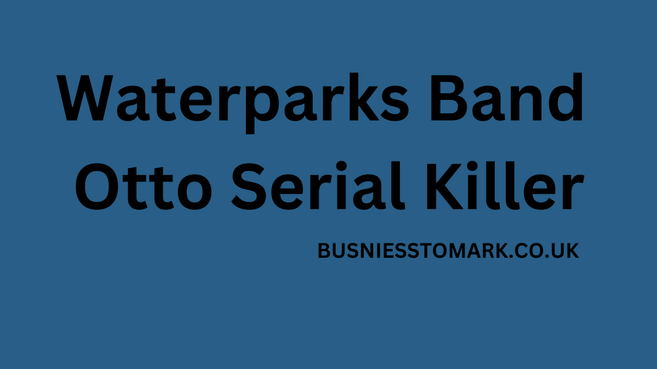 Waterparks Band Otto Serial Killer