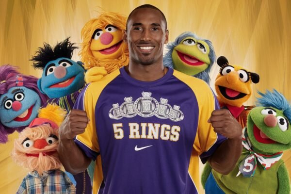 5 Rings Nike Tee Kobe Muppets