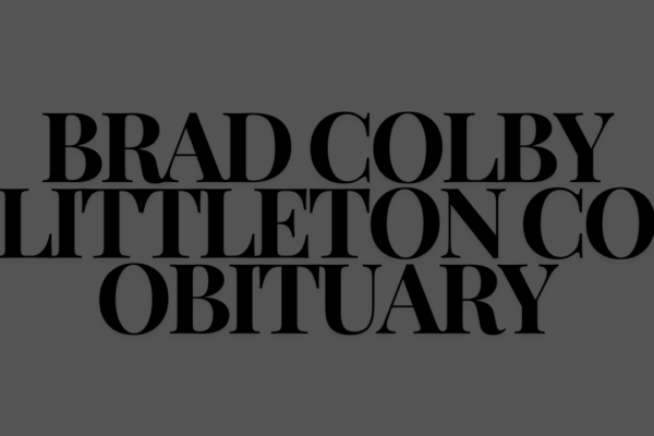 Brad Colby Littleton CO Obituary