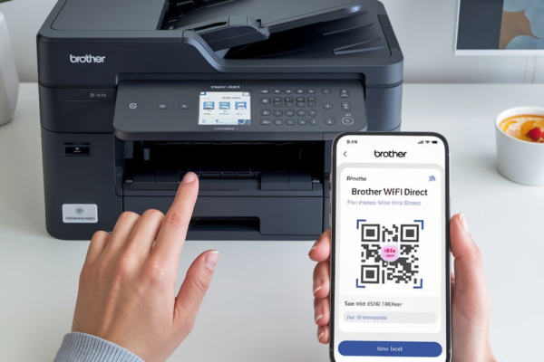 how to connect Brother printer to WiFi