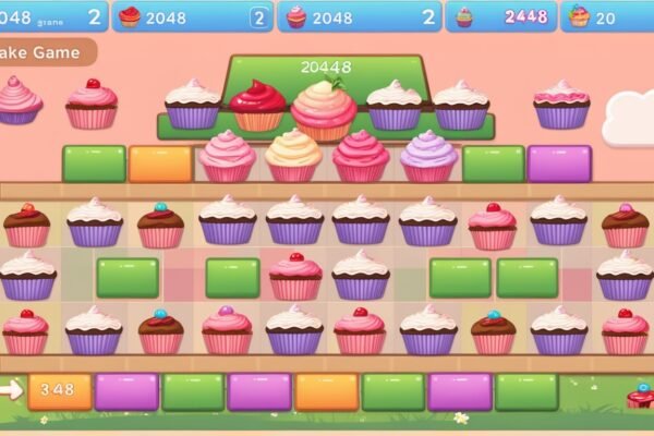 2048 Cupcake Game